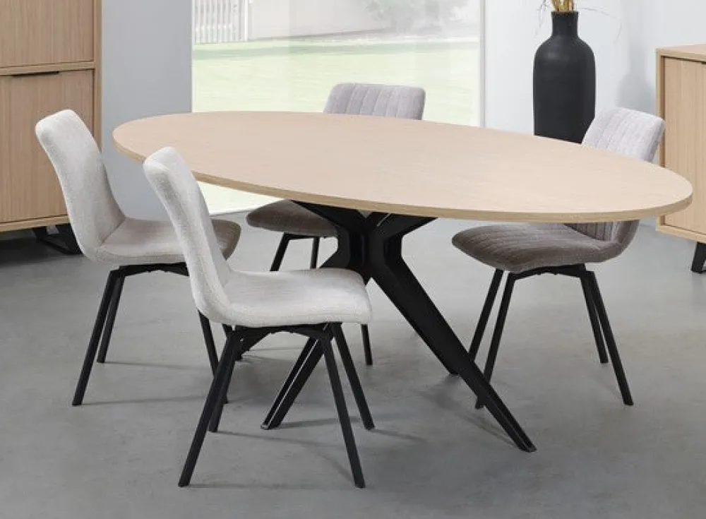 meubar__eettafel_veneto___0-4.webp Meubar - Eettafel Veneto - TOV17YMM50-K028-K725 - Elegant Oak - 163x72x100cm | Belga Meubelen Discount