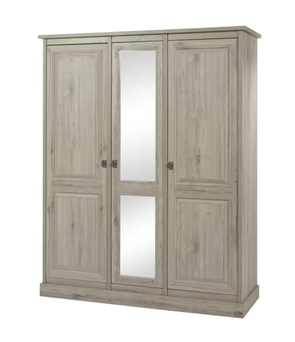 Meubar - Kleerkast Kent - K3S1 - K540 - Millenium oak light - 171x213x61cm | Belga Meubelen Sale