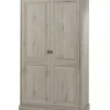 Meubar - Kleerkast Kent - K2 - K540 - Millenium oak light - 122x213x61cm | Belga Meubelen Fashion