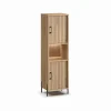Meubar - Kolomkast Moderna - KB6R - K545 - Millenium Eik - 59x200x49cm | Belga Meubelen Clearance