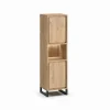 Meubar - Kolomkast Natural - KB1L - K545 - Millenium Eik - 56x202x49cm | Belga Meubelen Fashion