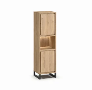 Meubar - Kolomkast Natural - KB1L - K545 - Millenium Eik - 56x202x49cm | Belga Meubelen Fashion