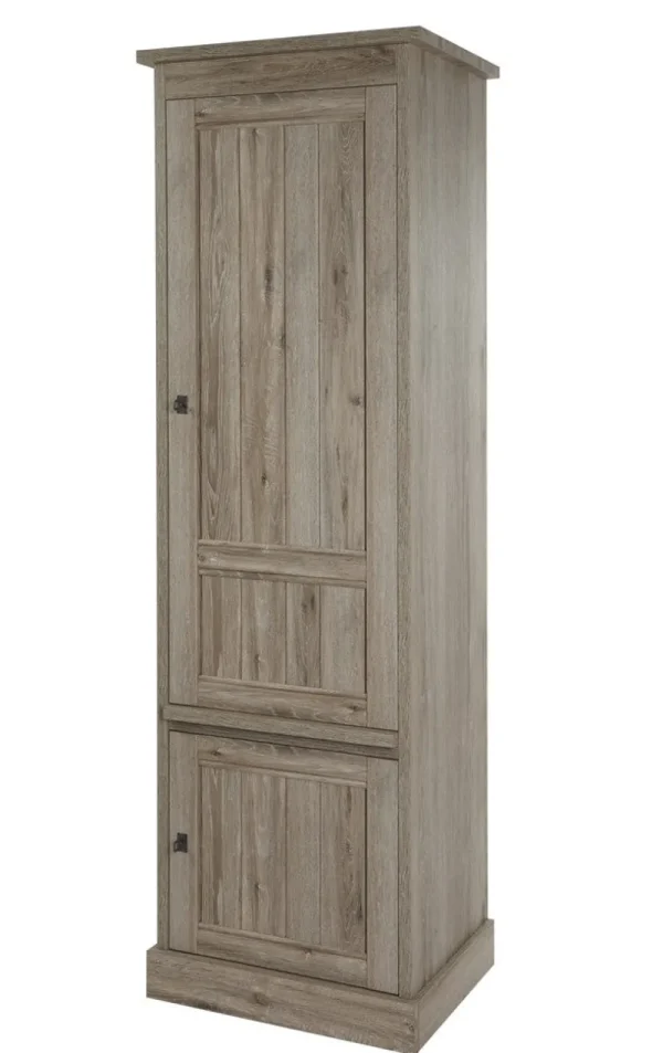 Meubar - Kolomkast York - KB1L - K550 - Crystal oak light - 670x212x50cm | Belga Meubelen Sale