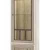 Meubar - Kolomkast York - KVR1 - K499 - Lariks/Kristal eik licht bruin - 670x212x50cm | Belga Meubelen Sale