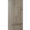 Meubar - Kolomkast York - KB1R - K550 - Crystal oak light - 670x212x50cm | Belga Meubelen Outlet