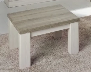 Meubar - Salontafel York - HT1T-K465-K5540 - Lariks/Kristal eik licht bruin - 68x43x68cm | Belga Meubelen Hot