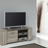 Meubar - TV- Meubel Stone - TV1 - K437 - Spint eik grijs/Marmer - 140x55x50cm | Belga Meubelen Clearance