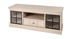 Meubar - TV-Meubel Orange - TV7 - K595 - Natuurlijke Elm - 155x57x50cm | Belga Meubelen New
