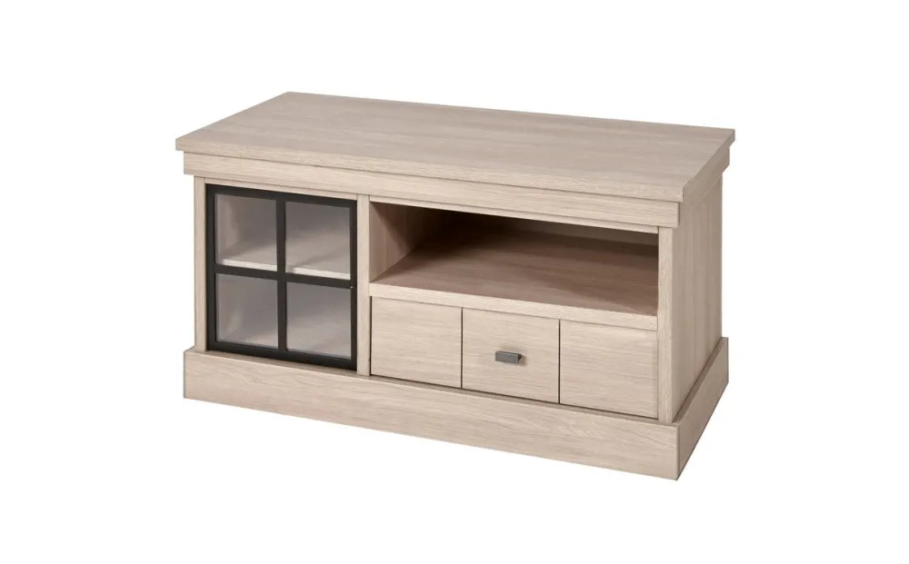 meubar__tvmeubel_orange___0.webp Meubar - TV-Meubel Orange - TV6 - K595 - Natuurlijke Elm - 115x57x50cm | Belga Meubelen Outlet