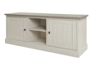 Meubar - Tv-Meubelen York - TV2 - K467 - Lariks/Kristal eik licht bruin - 172x66x50cm | Belga Meubelen Clearance