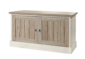 Meubar - Tv-Meubelen York - TV1 - K499 - Lariks/Kristal eik licht bruin - 122x66x50cm | Belga Meubelen Fashion