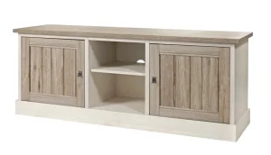 Meubar - Tv-Meubelen York - TV2 - K499 - Lariks/Kristal eik licht bruin - 172x66x50cm | Belga Meubelen Best