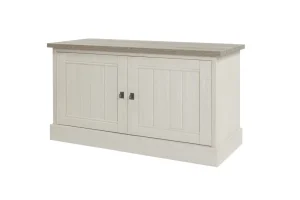 Meubar - Tv-Meubelen York - TV1 - K467 - Lariks/Kristal eik licht bruin - 122x66x50cm | Belga Meubelen Sale