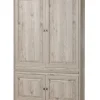 Meubar - Vitrine Kent - BAR6 - K540 - Millenium oak light - 126x211x50cm | Belga Meubelen Discount