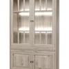 Meubar - Vitrine Kent - V6 - K540 - Millenium oak light - 126x211x50cm | Belga Meubelen Outlet