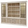 Meubar - Wandkast York - WV1 - K499 - Lariks/Kristal eik licht bruin - 259x212x50cm | Belga Meubelen Best