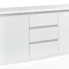 MLM - Dressoir Roma - Hoogglans - Wit - 165x83x50cm | Belga Meubelen Outlet