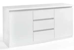 MLM - Dressoir Roma - Hoogglans - Wit - 165x83x50cm | Belga Meubelen Outlet