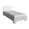 MLM - Eenpersoonsbed Dakota - Beton/Wit - 90x88x200cm | Belga Meubelen Clearance