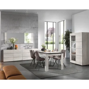 MLM - Eetkamer Dana - 3-delige set - Lichte Eik | Belga Meubelen New