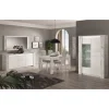 MLM - Eetkamer Vittoria - Hoogglans - Wit/Marmer - 3-delige set | Belga Meubelen Online