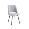 MLM - Eetkamerstoel Tom - Stof - Lichtgrijs - 50x87x59cm | Belga Meubelen Hot