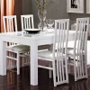 MLM - Eettafel Roma - Hoogglans - Zwart/Wit - 160x76x90cm | Belga Meubelen Fashion