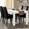 MLM - Eettafel Roma - Hoogglans - Wit - 190x76x90cm | Belga Meubelen Online
