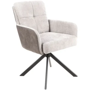 MLM - Stoel Ella - Stof - Grijs - 60x87x62cm | Belga Meubelen Hot