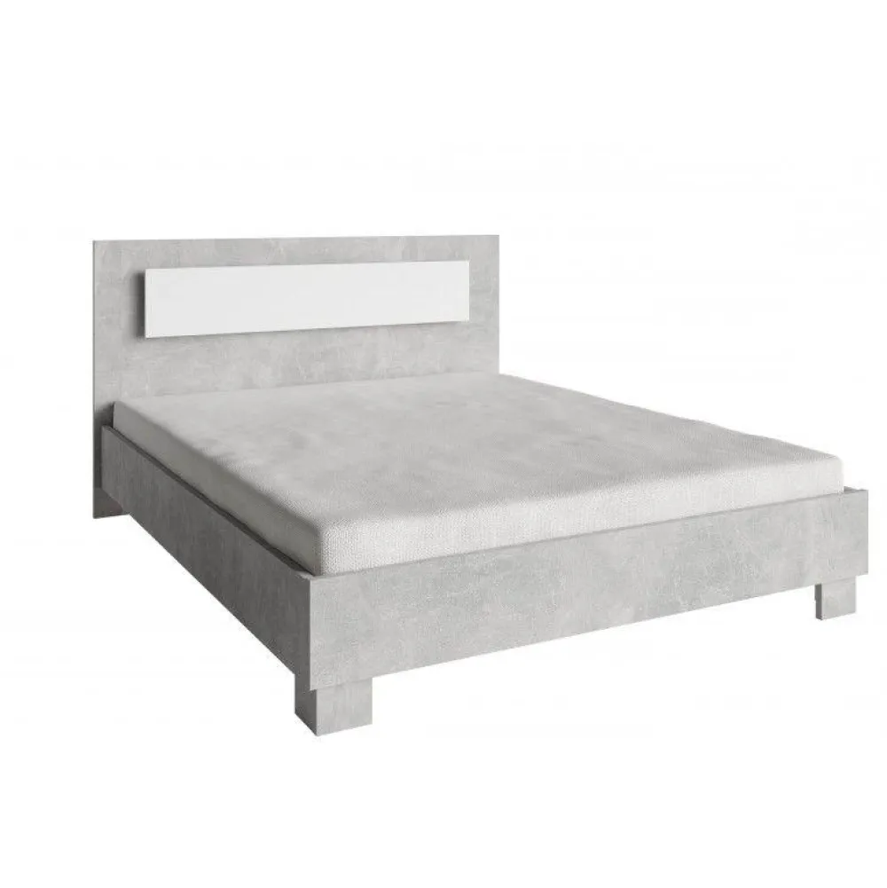 mlm__tweepersoonsbed_dako_0.webp MLM - Tweepersoonsbed Dakota - Lichte Eik - 160xvolwassenen 160x100x200cm | Belga Meubelen Sale