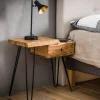 Nachtkastje Acacia R - Massief - Acacia - 60x60x32cm | Belga Meubelen New