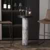 Rousseau - Barstoel Mancia PU Donkerbruin - DEC7968 - 93x48x56 cm | Belga Meubelen Online