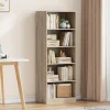 Rousseau - Boekenkast Space 4 legplanken Sonoma - 148x55x36 cm | Belga Meubelen Hot