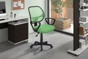 Rousseau - Bureaustoel Hippa Mesh Lime - 86x58x53 cm | Belga Meubelen Sale