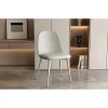 Rousseau - Eetkamerstoel Jasmin - PP/Kunstleder - Grijs/Groen - 51x81x44cm | Belga Meubelen New