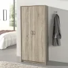 Rousseau - Kleerkast Ray 2 deuren Sonoma - 180x80x54 cm | Belga Meubelen Sale