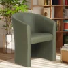 Rousseau - Kuipzeteltje Charlie Vintage PU Groen - 81x64x62 cm | Belga Meubelen Best