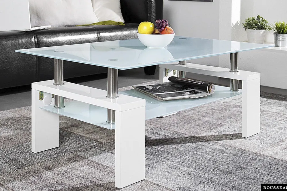 rousseau__salontafel_alan_0-2.webp Rousseau - Salontafel Alana Hoogglans wit - 45x100x60 cm | Belga Meubelen Sale