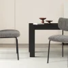 Rousseau - Stoel Antura Stof Donkergrijs - 77x46x53 cm | Belga Meubelen Discount