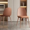 Rousseau - Stoel Jasmin Zitting PP kussen PU Terracotta - 81x51x44 cm | Belga Meubelen New