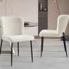 Rousseau - Stoel Lisa Boucle - Ecru - 85x50x62 cm | Belga Meubelen New