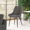 Rousseau - Stoel Mirano PU Lichtgrijs - 86x49x61 cm | Belga Meubelen Discount