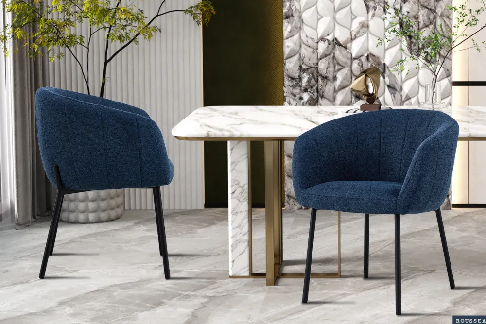 rousseau__stoel_sevilla_s_0-4.webp Rousseau - Stoel Sevilla Stof Blauw - 79x57x62 cm | Belga Meubelen Discount
