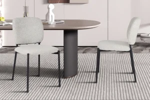 Rousseau - Stoel Sophia Stof Beige - 81x47x56 cm | Belga Meubelen Best