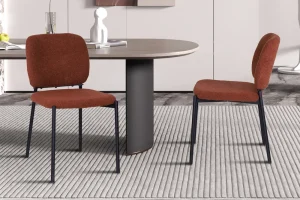 Rousseau - Stoel Sophia Stof Roest - 81x47x56 cm | Belga Meubelen Best