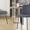 Rousseau - Stoel Susan Boucle - Donkergrijs - 77x45x52 cm | Belga Meubelen Clearance