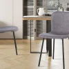 Rousseau - Stoel Susan PU Taupe - 77x45x52 cm | Belga Meubelen Clearance