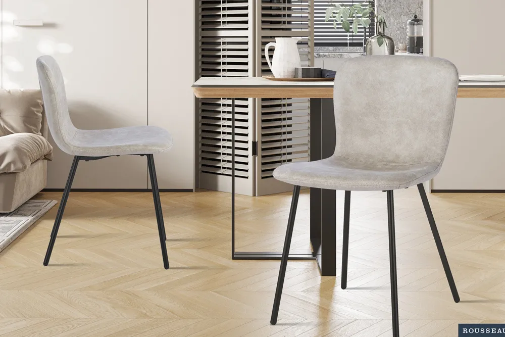 rousseau__stoel_susan_pu__0-2.webp Rousseau - Stoel Susan PU Beige - 77x45x52 cm | Belga Meubelen Online