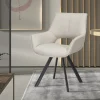 Rousseau - Stoel Tim Stof Beige - 86.5x61x64 cm | Belga Meubelen Online