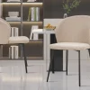 Rousseau - Stoel Toledo Boucle - Zand - 80x51x55 cm | Belga Meubelen Online